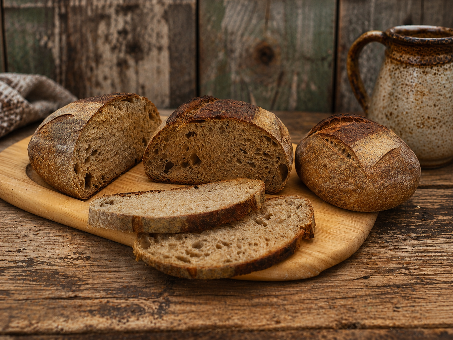 Small Country Wheat Sourdough - 400g