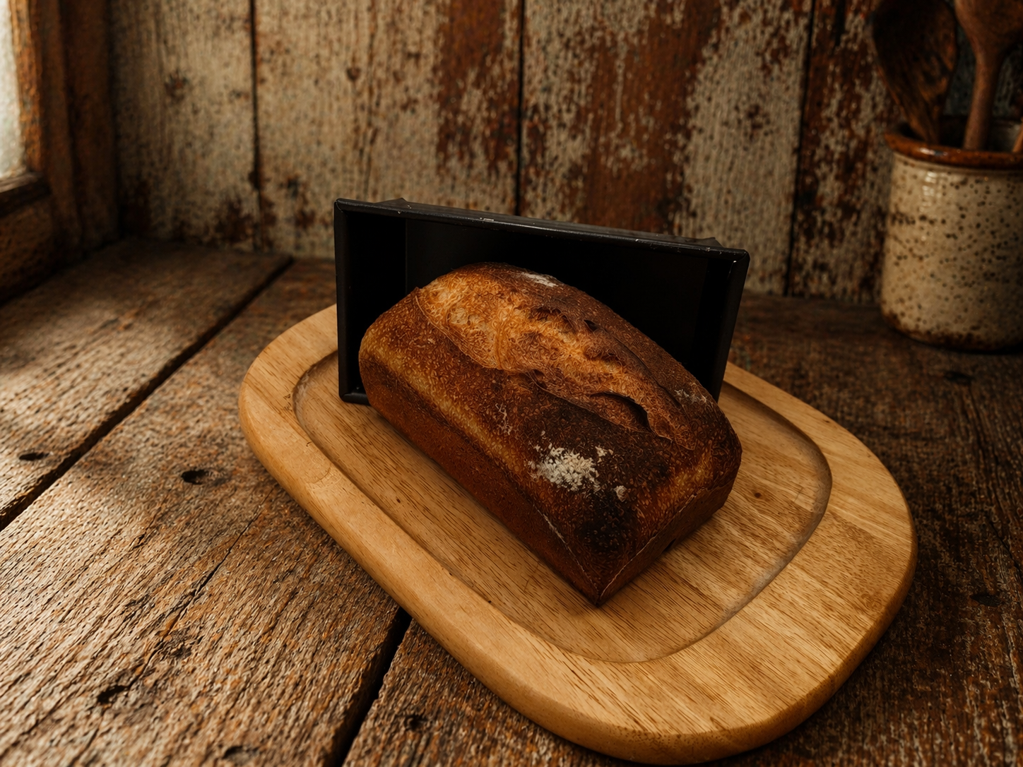 Hearth White Sourdough Tin - 800g